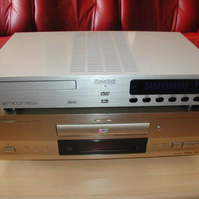 Micromega DVD3 et Pioneer DV717